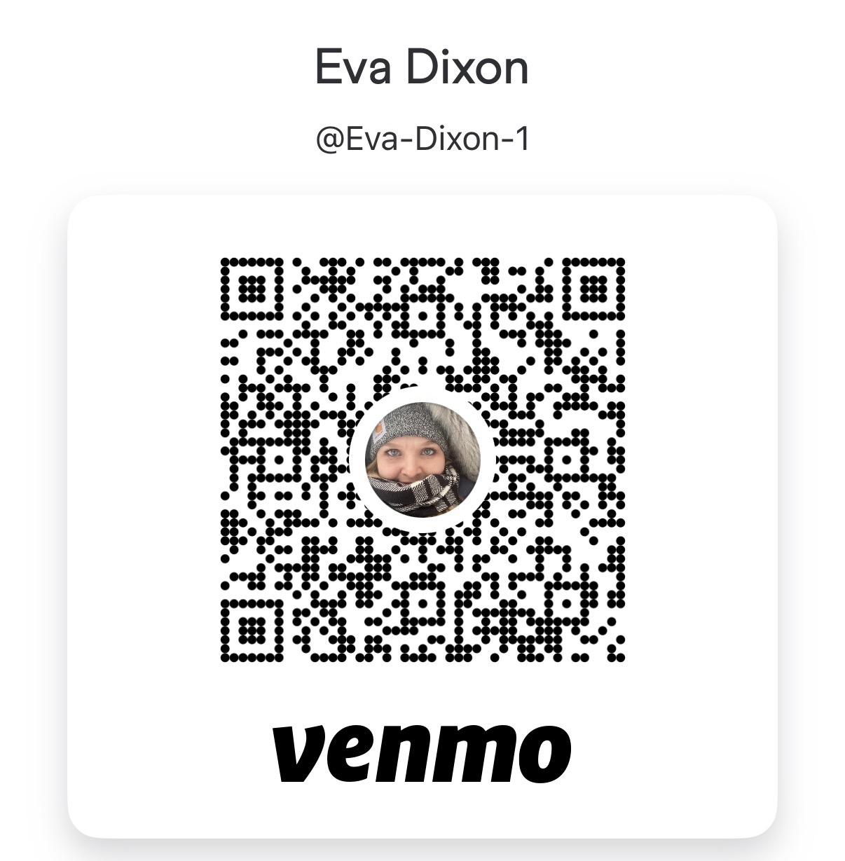 Venmo QR code